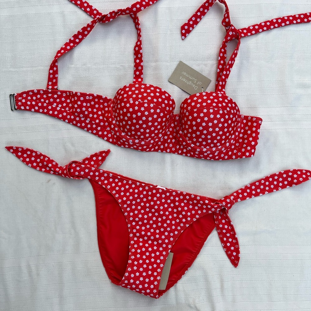 New Daughters Of Summer XS Bikini with underwire support top